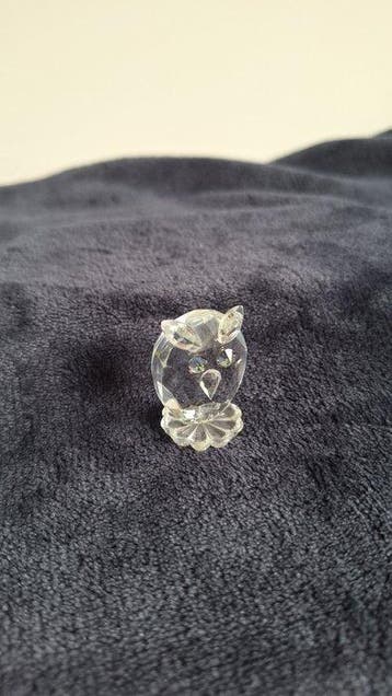 Swarovski - Beeldje - Uil van kristal - Kristal