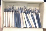 Snijwerk, 74 used/unused Japanese carving knives for