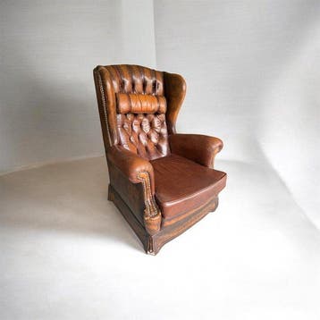Fauteuil - Leer - Salvale Chesterfields