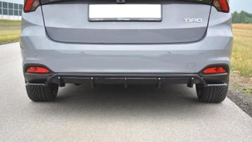 Achter Aanzet Fiat Tipo S-Design Glanzend Zwart, Ophalen of Verzenden, Nieuw