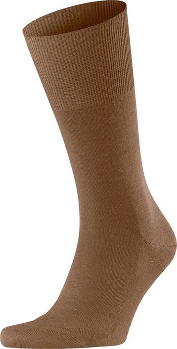 Falke Airport Sok Camel maat 43-44 Heren, Kleding | Heren, Sokken en Kousen, Verzenden, Nieuw, Bruin, FALKE
