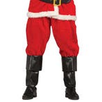 Zwarte laarshoezen musketier verkleed accessoire - Kerstma.., Diversen, Kerst, Verzenden, Nieuw