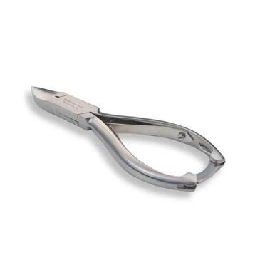 Pedicure nageltang met rechte bek en glad handvat - 14 cm, Verzenden, Nieuw