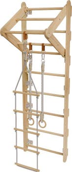 2dekans | Juskys - Wandrek Voor Kinderen - 62 x 210 x 57 cm, Kinderen en Baby's, Speelgoed | Buiten | Speeltoestellen, Ophalen of Verzenden