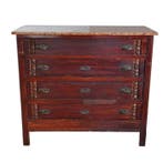 Credenza - Hout, Marmer - roos uit Verona