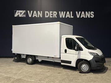 Citroën Jumper 2.2 BlueHDi 141pk Bakwagen 436cm Lang Laadkle, Stof, Gebruikt, Citroën, Wit