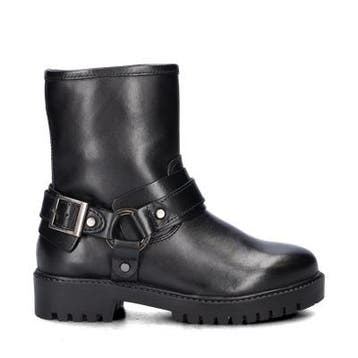 Nelson Kids bikerboots in het Zwart, Kleding | Dames, Verzenden, Zwart, Lage of Enkellaarzen, Nieuw