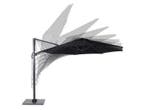 Garden Impressions Zweefparasol Hawaii 3,5 mtr zwart, Tuin en Terras, Parasols, Nieuw, 3 tot 4 meter, Zweefparasol, Verstelbaar