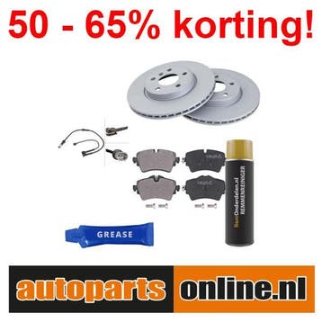 Remschijven + Remblokken Bmw X2 voorzijde, Auto-onderdelen, Besturing, Verzenden, Nieuw, BMW