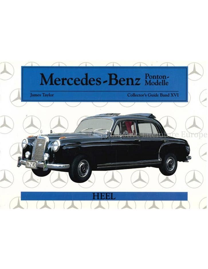 MERCEDES-BENZ PONTON MODELLE (COLLECTORS GUIDE BAND XVI), Boeken, Auto's | Boeken