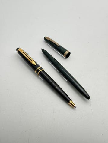 Eversharp, Waterman - Vintage Green - Expert Lacquer Black -, Nieuw