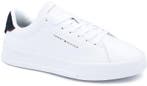 Tommy Hilfiger Sneaker Leather Court White maat 45 Heren, Verzenden, Wit, Tommy Hilfiger, Nieuw