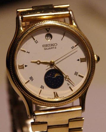 Seiko - Moon - Zonder minimumprijs - 6F22-7010 - Heren -