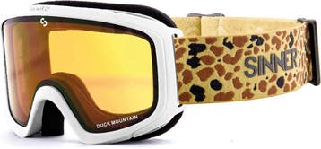 SINNER kinderskibril DUCK MOUNTAIN Mat Wit - Unisex - Maat, Ophalen of Verzenden, Zo goed als nieuw