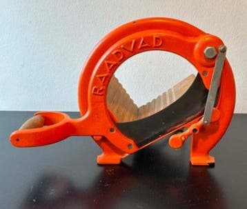 Raadvad - Broodsnijmachine - 294 - Hout, IJzer, Staal