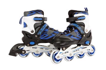 Inline skates verstelbaar blauw zwa van €34,99 voor €27,99, Ophalen of Verzenden, Nieuw