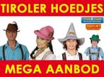 Mega aanbod Tiroler hoedjes - Tiroler hoedje kopen, Ophalen of Verzenden, Nieuw