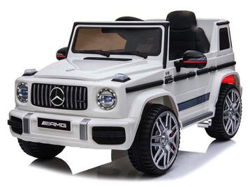 Mercedes G63 AMG, 12 volt kinderauto met Lithium accu, rubbe, Ophalen of Verzenden, Nieuw