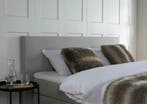 ACTIE! Boxspring Venetië 160 200 Beige, Verzenden, Beige, 200 cm, Modern