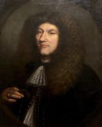 Nicolas de Largillière (1656-1746), Kring van - Portrait de, Antiek en Kunst, Kunst | Schilderijen | Klassiek