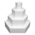Taart Dummy Zeshoek 5cm -Ø15cm-**, Verzenden, Nieuw