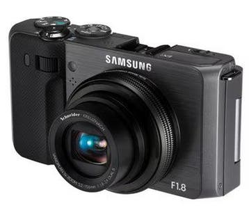 Samsung EX1 Digitale Compact Camera - Zwart, Verzenden, Zo goed als nieuw