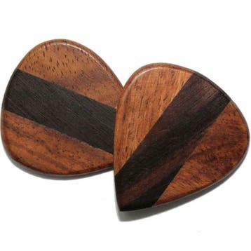 Cocobolo, Ebben handgemaakte houten plectrum, Ophalen of Verzenden, Nieuw