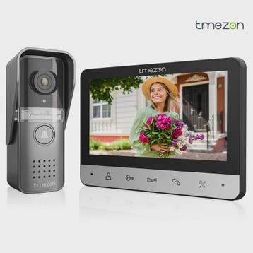 TMEZON 4-Draads Videofoon Intercom Systeem met 7-Inch Kleure, Verzenden, Nieuw
