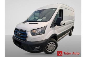 Ford E-Transit 350 L2H2 Trend 68 kWh, Automaat, Dealer onderhouden, Stof, Gebruikt