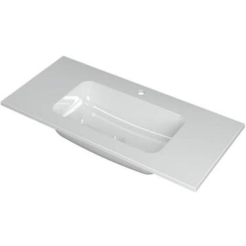 INK Faktor Wastafel Polystone Midden met 1 Kraangat -, Ophalen of Verzenden, Nieuw