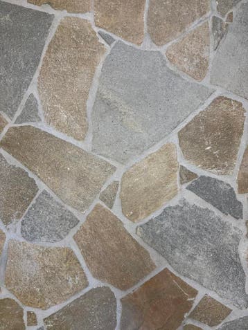 Flagstones Giraffa Mix, Nieuw, Ophalen of Verzenden, Terrastegels, Natuursteen