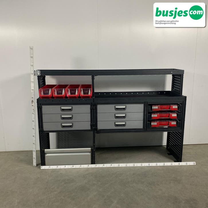 Modul bedrijfswagen inrichting 1945x485x1250mm (3003), Auto diversen, Overige Auto diversen, Ophalen of Verzenden