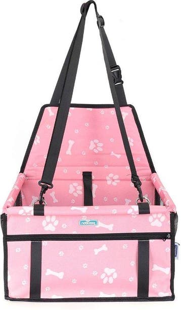 Hondenmand auto - Autostoel hond - 40x35x45 - Roze - Nobleza, Verzenden, Zo goed als nieuw