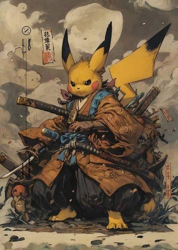 daveY - Pikachu: Il Samurai del Tuono, Nieuw