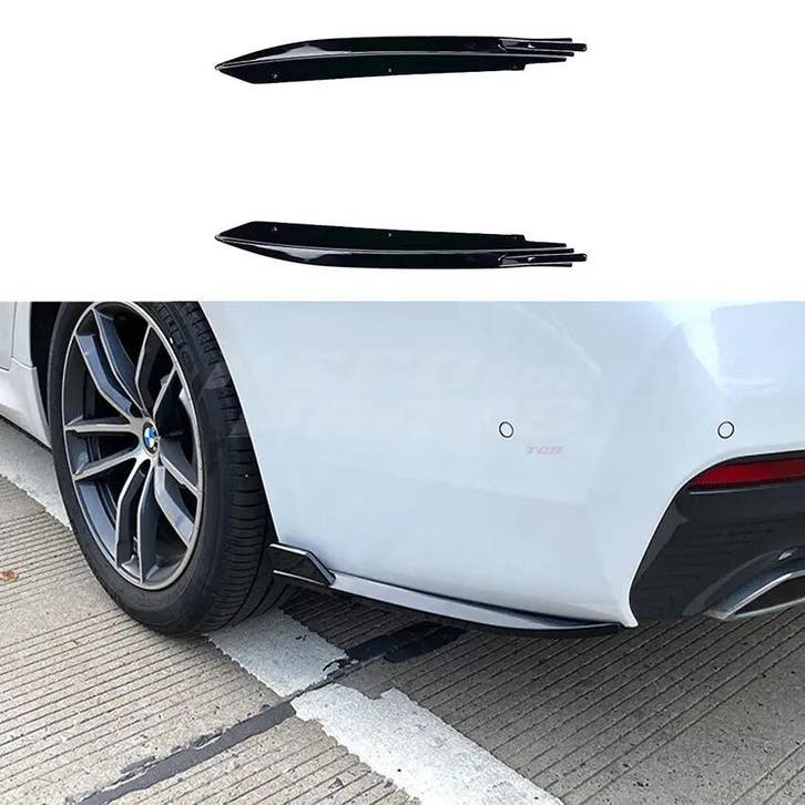Rear Side Splitters Voor BMW 5 Series G30/G31 M Sport &, Auto-onderdelen, Carrosserie en Plaatwerk, Ophalen of Verzenden
