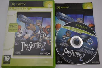 Time Splitters 2 - Classics (XBOX), Spelcomputers en Games, Games | Xbox Original, Verzenden, Zo goed als nieuw