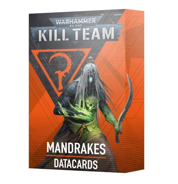 Kill Team Mandrake datacards (Warhammer nieuw), Hobby en Vrije tijd, Wargaming, Nieuw, Ophalen of Verzenden