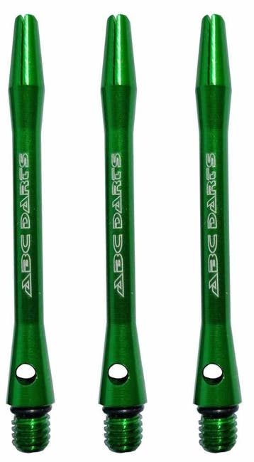 ABC Darts – Aluminium Groen – 3 sets (Dart Shafts), Ophalen of Verzenden, Nieuw, Shafts