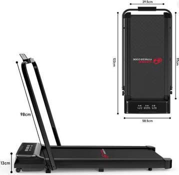 Elektrische Loopband 2,5 pk – Compact, Stil en Max. 120 kg, Verzenden, Nieuw