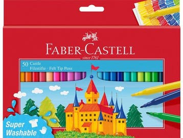 Viltstift FC 50 stuks karton etui assorti, Ophalen of Verzenden, Nieuw in verpakking, Overige typen