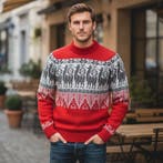 Alpaca Wollen Trui , Luxe Warmte, Tijdloze Stijl, Verzenden, Nieuw, Overige maten, Overige kleuren