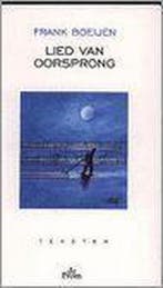 LIED VAN OORSPRONG 9789068016185 F. Boeijen, Boeken, Verzenden, Gelezen, F. Boeijen
