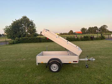 TE HUUR OMGEVING AMERSFOORT BAGAGEWAGEN 200 X 100 CM €95 PW, Ophalen, Gebruikt