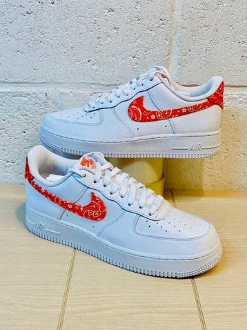Nike - Air Force One Orange Bandana P42 - Sneakers - Maat:, Nieuw