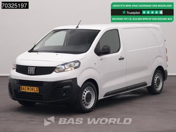 Fiat Scudo 145pk L2H1 Airco Cruise Parkeersensoren Euro6 L2, Stof, Gebruikt, Euro 6, Wit