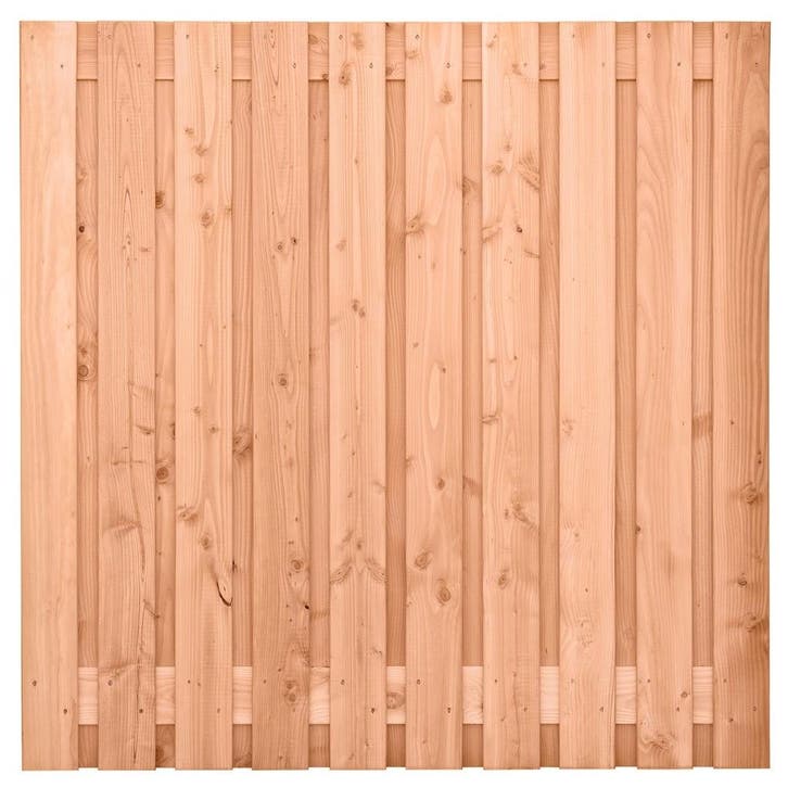 Tuinscherm, 19+2, Zwarte Woud, 180cm hoog, Tuin en Terras, Palen, Balken en Planken, Ophalen of Verzenden