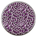 Fako Bijoux - Click Button - Glas - Panter Paars, Verzenden, Nieuw