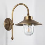 Muurlamp Sterling Antiek Messing Buitenverlichting, Tuin en Terras, Buitenverlichting, Overige materialen, Verzenden, Minder dan 50 watt
