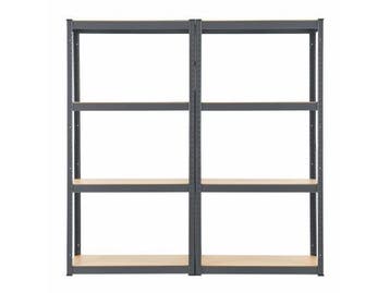 Veiling - 2 stuks Magazijnstelling / Opbergrek - Easy - Grij, Nieuw