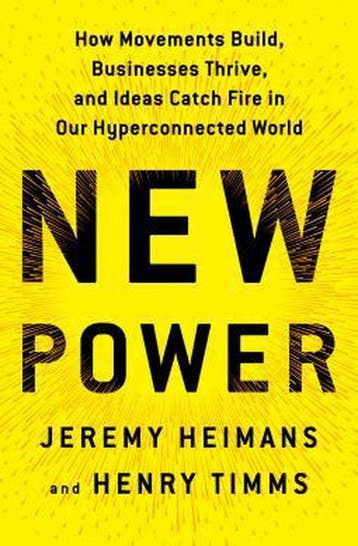 New Power - Henry Timms 9780385541114, Verzenden, Gelezen, Henry Timms